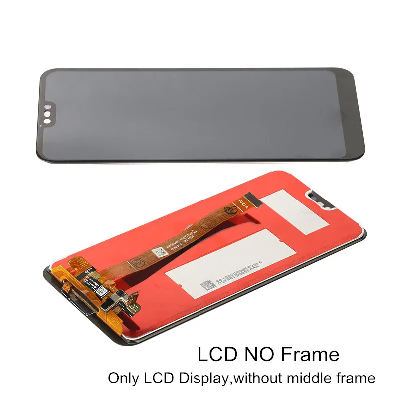 LCD Display for Huawei Honor 10 Lcd with Frame Fingerprint Sensor Screen Replacement Honor10 COL-L29/L19/L09 | Мобильные телефоны и