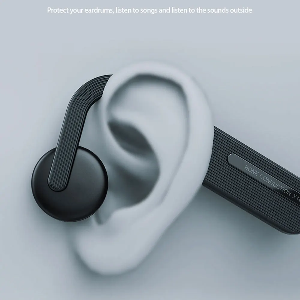 Wireless Bone Conduct Headphones Earphone Bluetooth 5.0 with IPX6 Waterproof Compatible For Apple Xiaomi Smartphone | Электроника