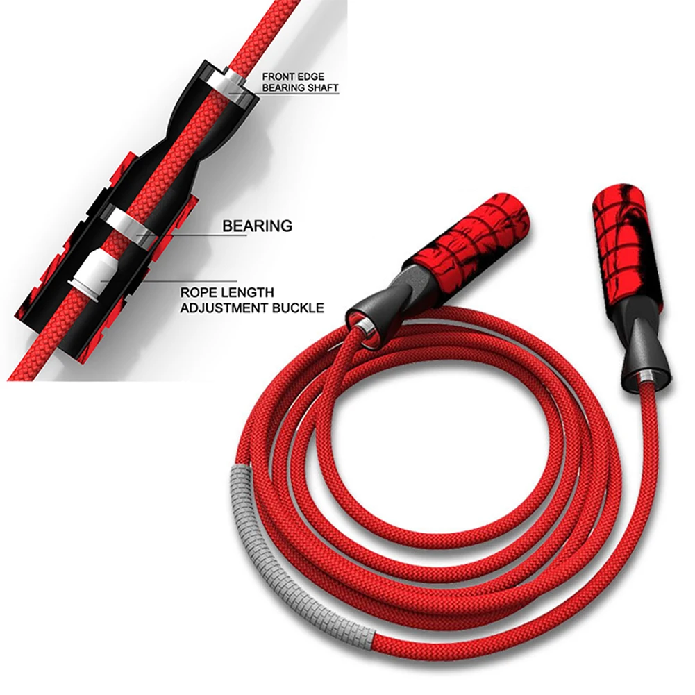 Фитнес скакалка спортивный тренажер для скоростной тренировки оборудование