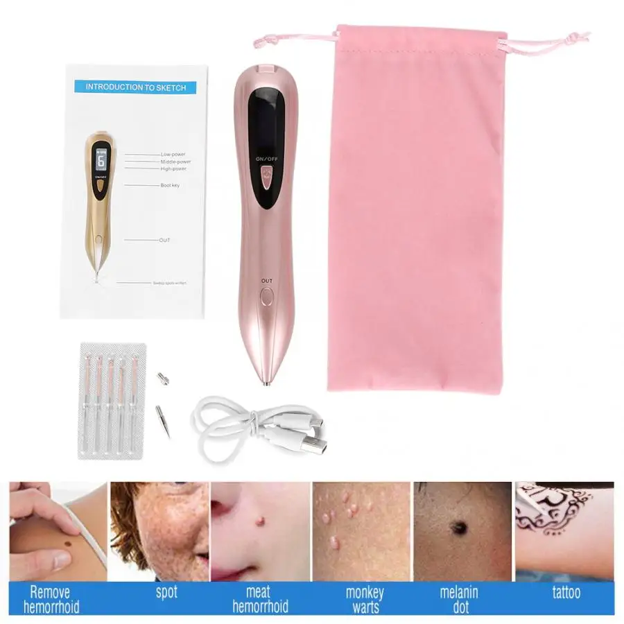 Профессиональная жидкокристаллическая Лазерная плазменная ручка машина для