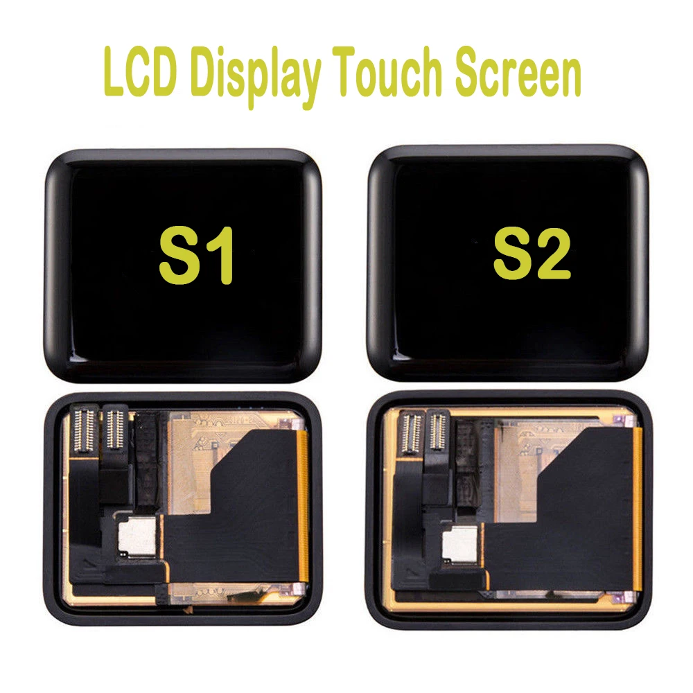 Спорт/сапфир для Apple Watch Series 2 LCD кодирующий преобразователь сенсорного экрана в
