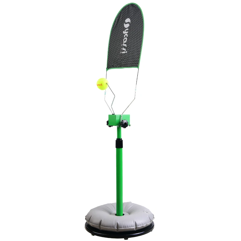 Professional Tennis Trainer Adjustable Tennis Machine Ball Accessories Training Tool Topspin Slice Service Actions Instructor