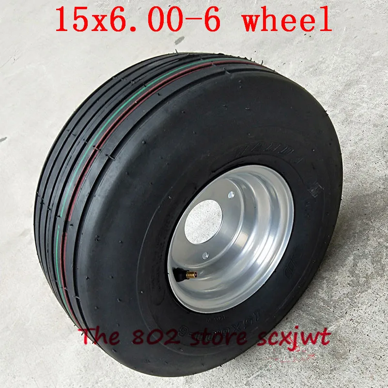 Высокое качество 15X6.00 6 шина 15*6 00 для 168CC картинг мотоцикл колесный обод с