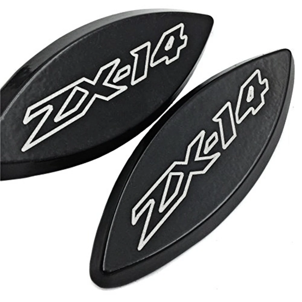 Aftermarket free shipping motorcycle parts Mirror Block off for 2006-2009 Kawasaki Ninja ZX-14 ZX14 R ZX-14R ZX1400 BLACK | Автомобили и