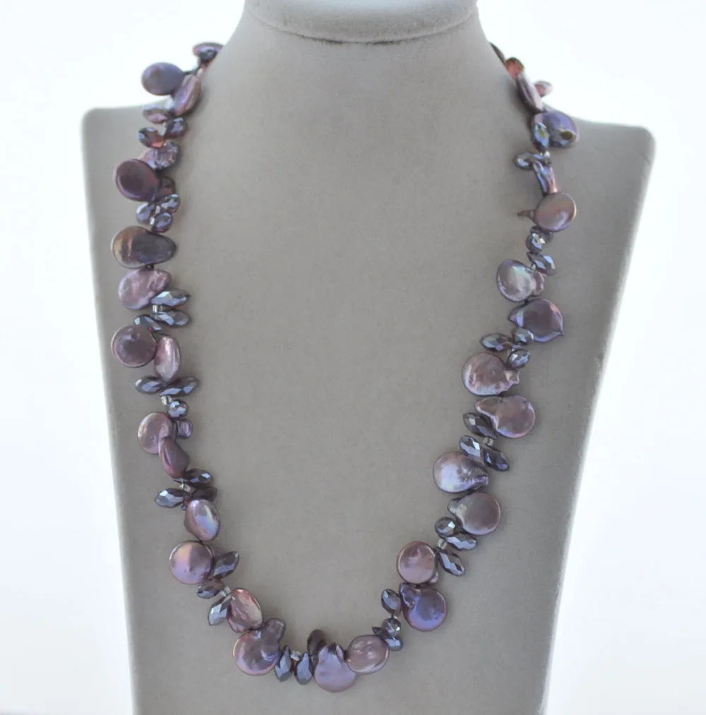 

Z10906, 21 ~ 60 дюймов, 14 мм, фиолетовая монета, жемчуг и блестящая фотография