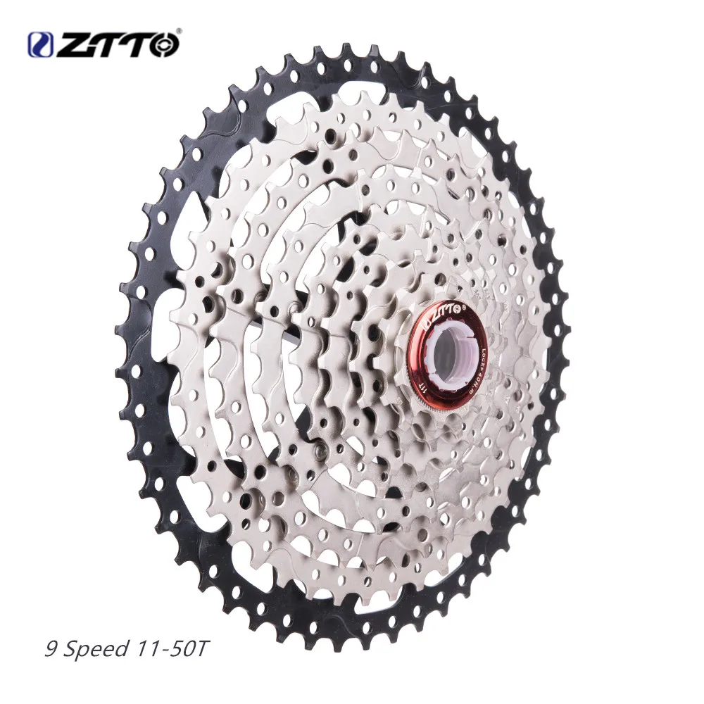 Ztto 9 скоростная кассета 18S 27S Звездочка 11-50T Звездочка для sunracing k7 9 s freewheel cassete 9 velocidade slx cassete freewheel