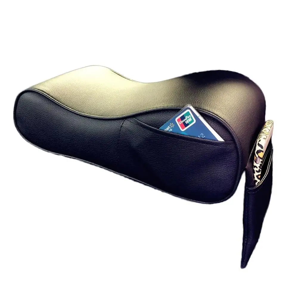 

Car Armrest Cushion Pad Seat Box Auto Vehicle SUV Center Console Memory Foam Rest Pillow Armrest Support Soft Pad Cushion Ma t