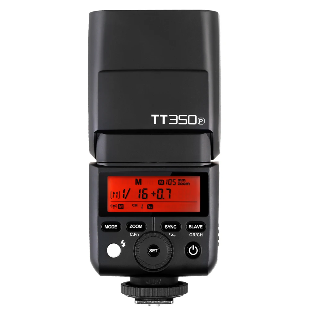 

GODOX Mini TT350P TT350 TTL HSS 2.4GHz Wireless Flash XPro-P Trigger for Pentax 645Z K-3II K-1 KP K-50 K-S2 K70 Camera