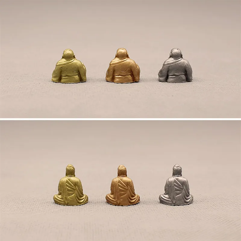 1 шт. мини моделирование статуя Будды Maitreya фигурка волшебный сад Террариум