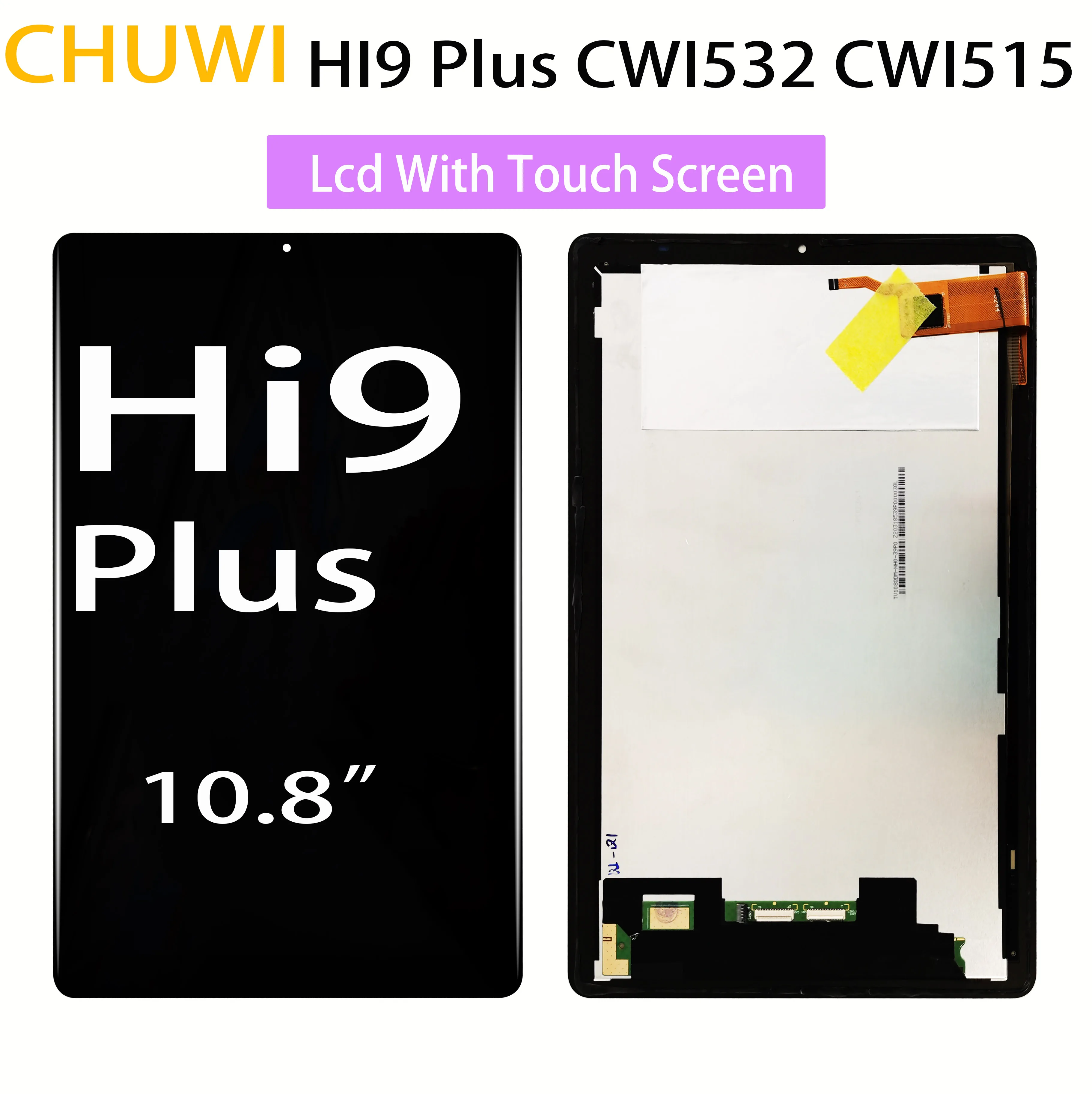 Оригинальный ЖК дисплей 10 8 дюйма для CHUWI Hi9 Plus CWI515 CW1515 CWI532 CW1532 со стеклянным