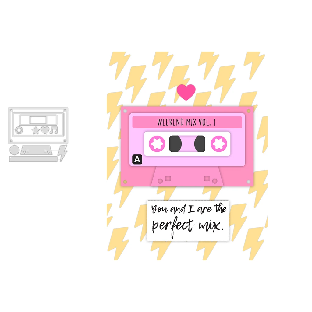 

JC Magnetic Tape New Metal Cutting Dies for Scrapbooking Die Cut Card Making Stencil Craft Mould Model Decor Template Decoration