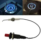 Набор пьезозажигания с кабелем длиной 30 см, нажимная кнопка для гриля, плиты, кухонные зажигалки, аксессуары для бытовой техники