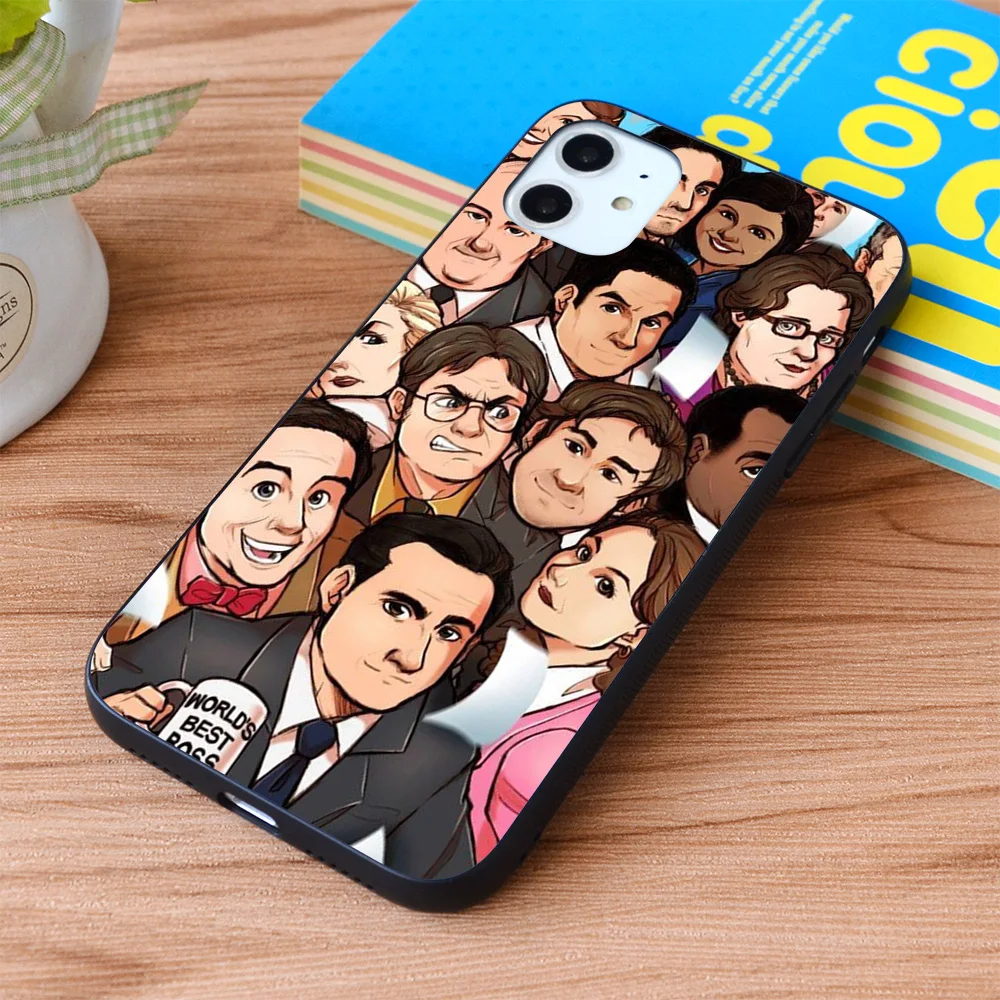 

For iPhone The Office Soft TPU border Apple iPhone Case
