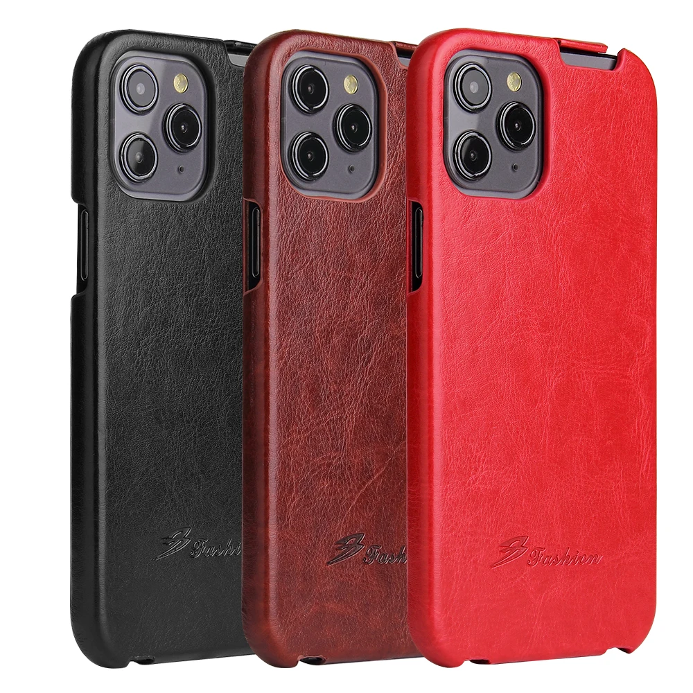 

Phone Cases for iPhone 12 /12 Pro /12 Pro Max Luxury Vertical R64 Cell Phone PU Leather Case Flip Cover Skins Protection Shell