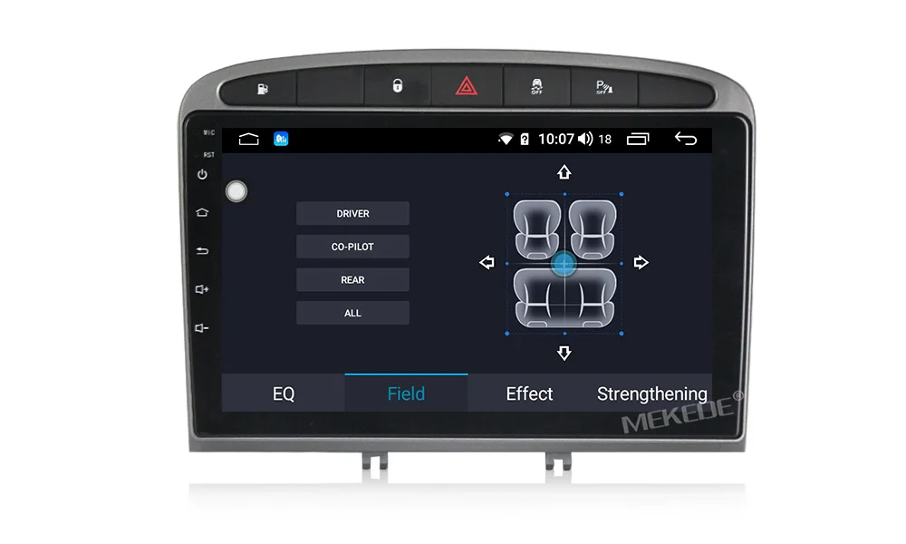MEKEDE 9853 4G LTE Android 9 4 Гб 64 ГБ Автомобильный мультимедийный плеер для peugeot 408 для peugeot 308 308SW аудио Радио стерео головное устройство