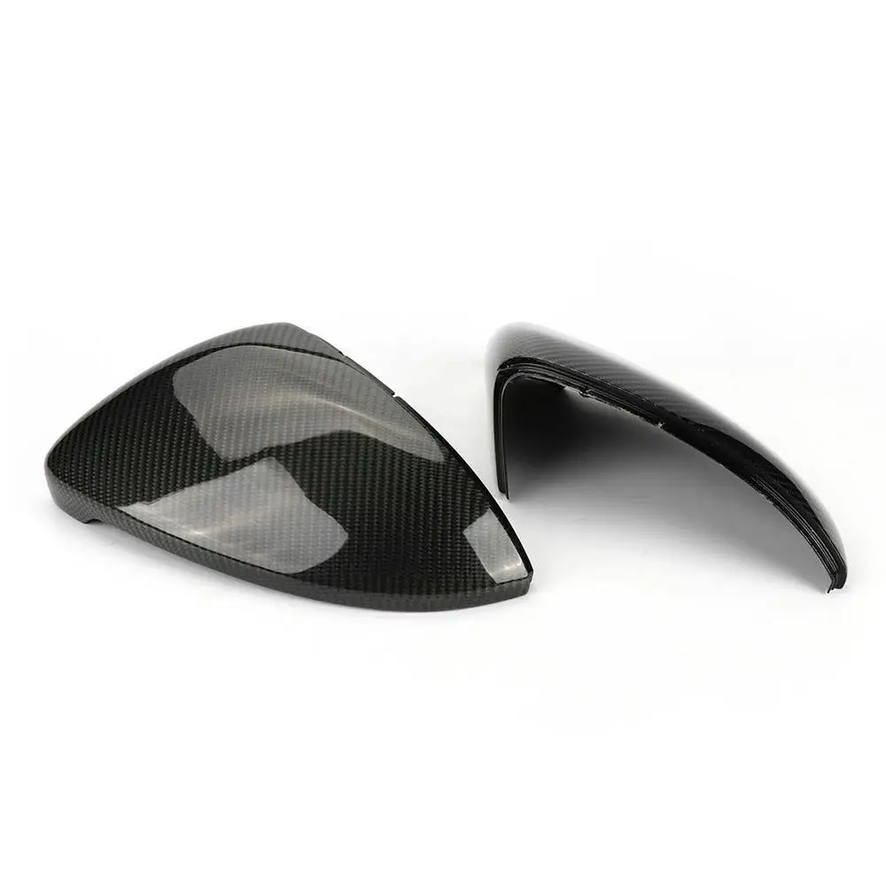 2 шт. углеродного волокна автомобиля крышка зеркала заднего вида Кепки замена