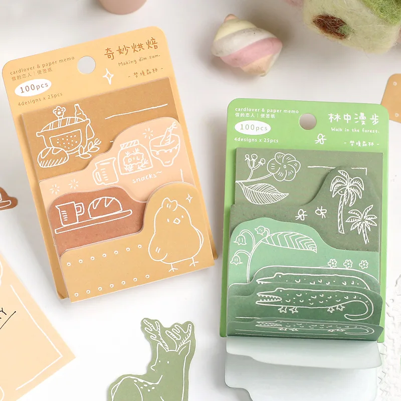 

Блокнот для записей Dream Forest, 100 листов, в стиле Ins