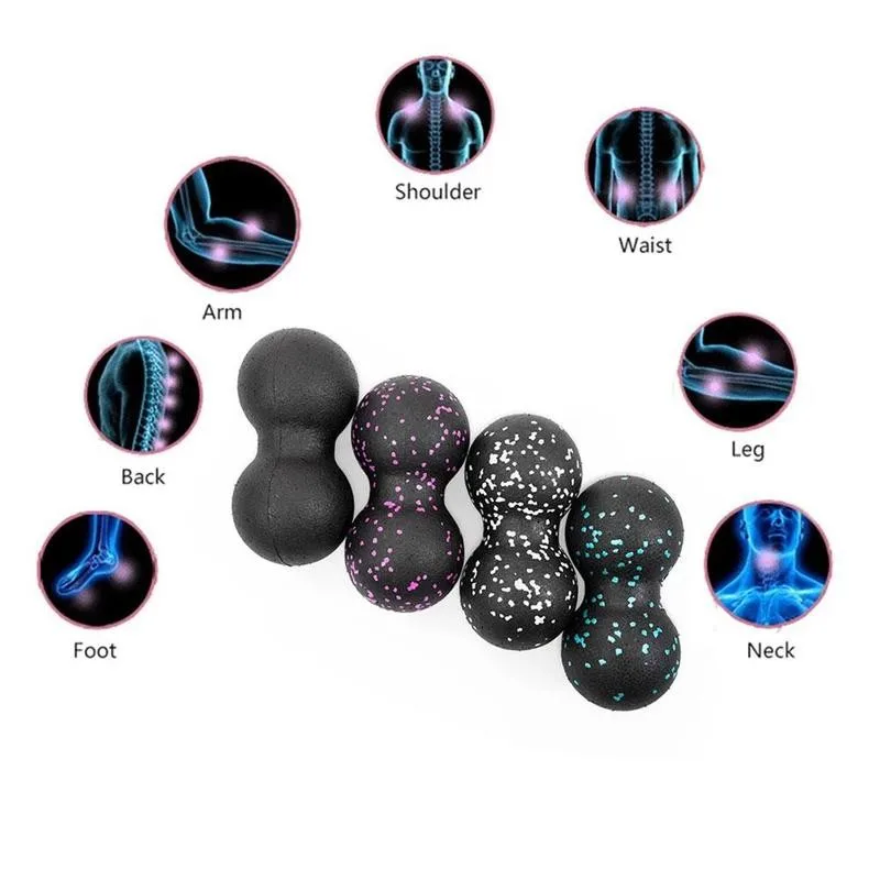 

Lightweight Fitness Body Exercise To Relieve Pain, Yoga Myofascial Ball, Peanut Massage Ball, High Density
