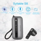 Беспроводные стереонаушники SYLLABLE S8, TWS гарнитура для BT V5.0, управление громкостью, с драйвером динамика 13 мм