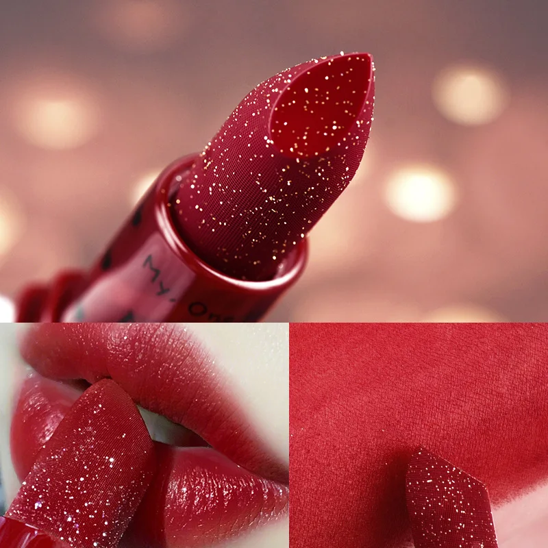 

Little King Kong Soft Fog Three-color Suit Matte Solid Lipstick Set Waterproof Long Lasting Moisturizing Lip Stick