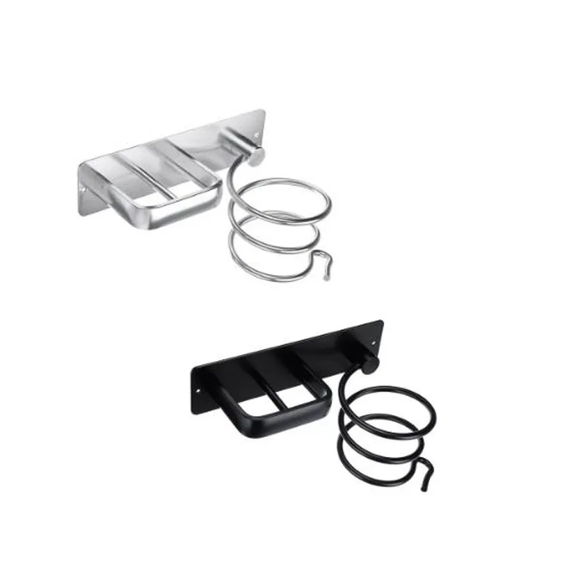 Алюминиевая ванная сушилка для волос настенная самоклеющаяся подставка фена со