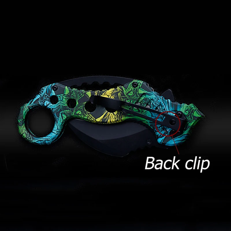 CS GO складной керамбит нож для выживания охоты тактические ножи коготь