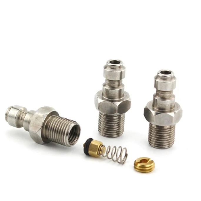 QD Male M10X1 & BSPP1/8 NPT1/8 Пейнтбол PCP зарядка заполняющий фитинг 8 мм медь быстрое
