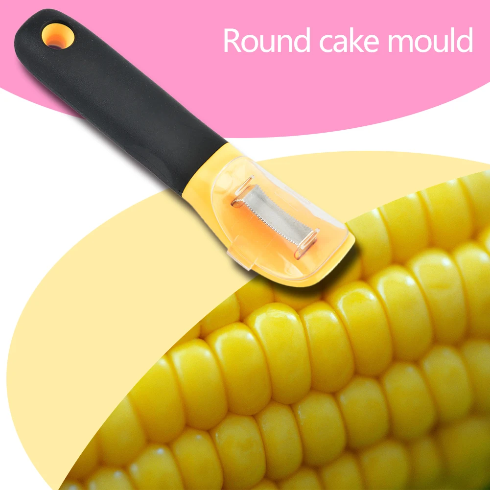 Stainless Steel Corn Stripper Cob Cutter Remove Kitchen Accessories Cooking Gadgets Remover Fruit Tool 29 | Дом и сад