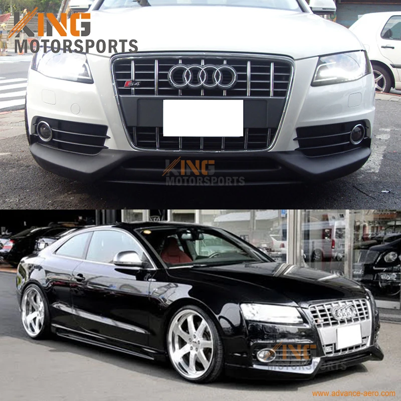Подходит 09 10 11 12 Audi A4 B8 S-Line RG Уретановые бампер спойлер тела комплект из