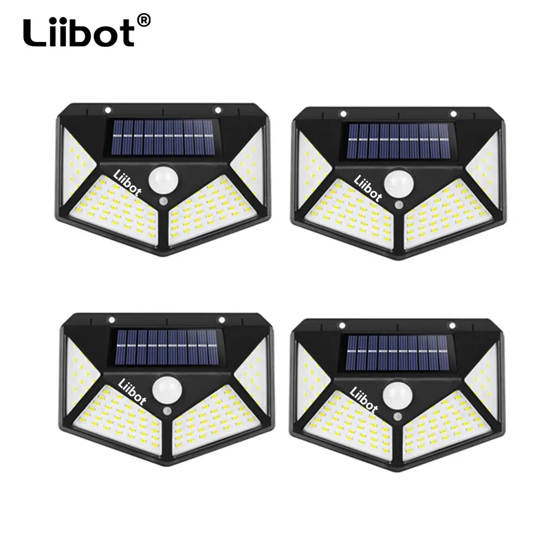 

Solar LED Light Outdoor Solar Light PIR Motion Sensor Wall Light Waterproof Solar Powered Sunlight for Garden Decoration Outdoor
