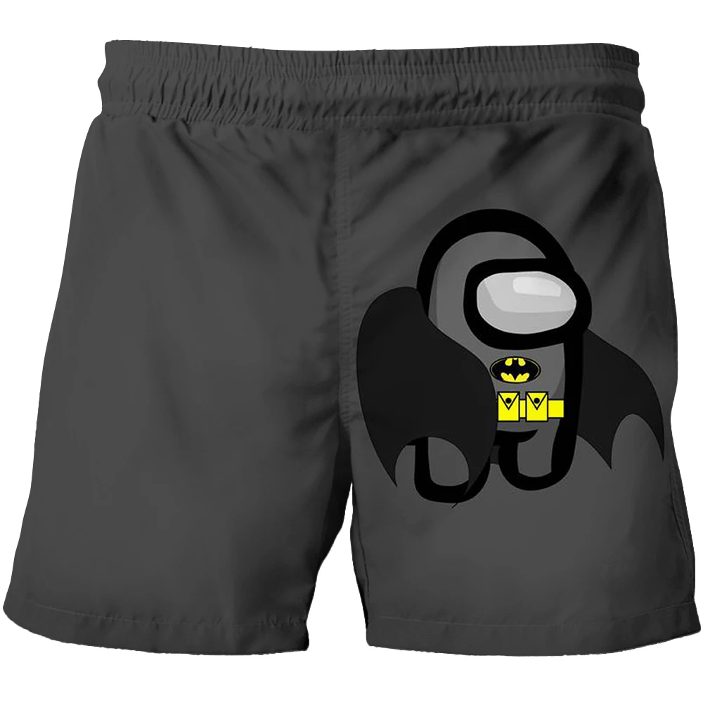 

2021 Boys and Girls Between Us 3D Cartoon Anime Shorts Summer Kawaii Funny Anime Beach Shorts