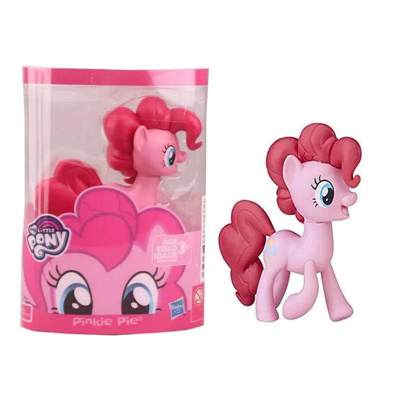 Модель игрушки фигурка My Little Pony Twilight Sparkle Rainbow Dash Flutter застенчивый Пинки Пай модель куклы украшения подарки игрушка для детей - Цвет: E6096