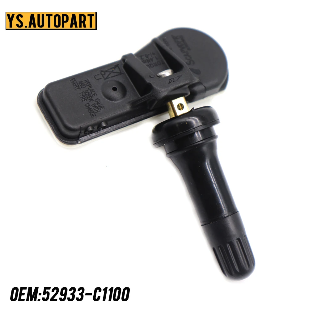 Автомобильный датчик давления в шинах TPMS 52933 C1100 для Hyundai Tucson [TL] 2015 2020 433 МГц