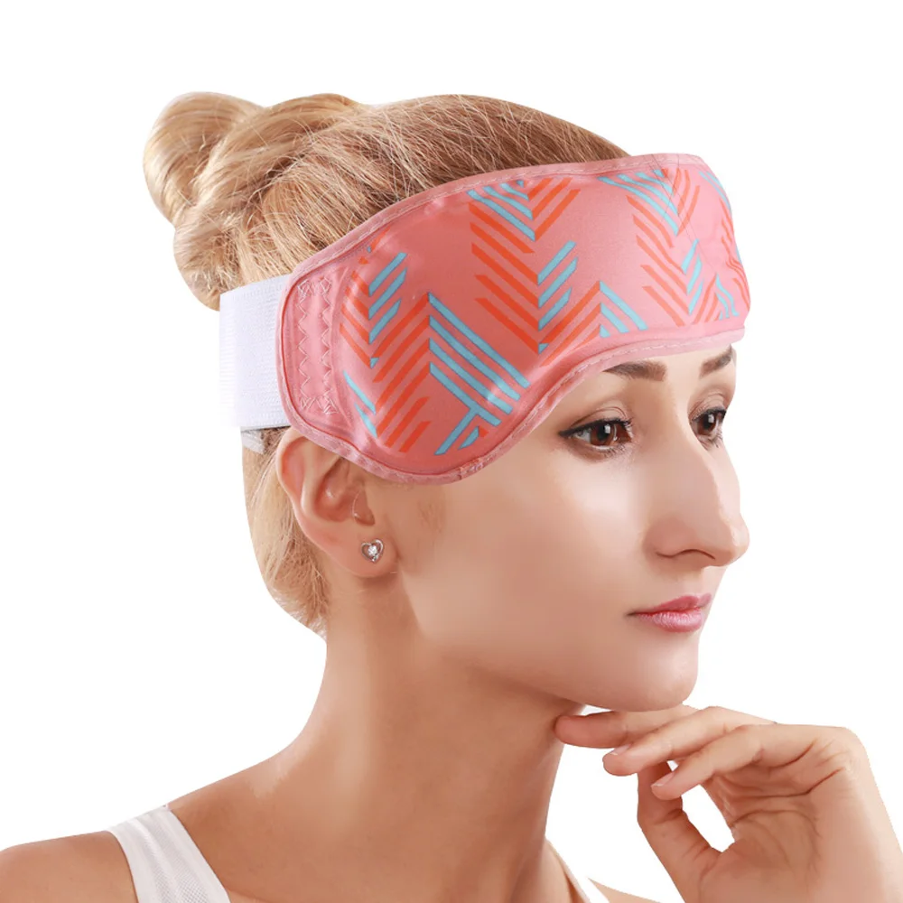 

Reusable Head Wrap Ice Pack Gel Hot Cold Compress Therapy for Headache Migraine Toothaches Pain Relief Multipurpose Cooling Bag