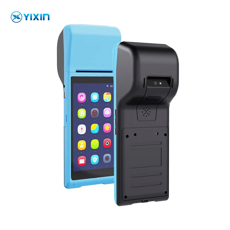 

Hand held printing cash register Android PDA catering order machine credit card consumption code scanning cash register
