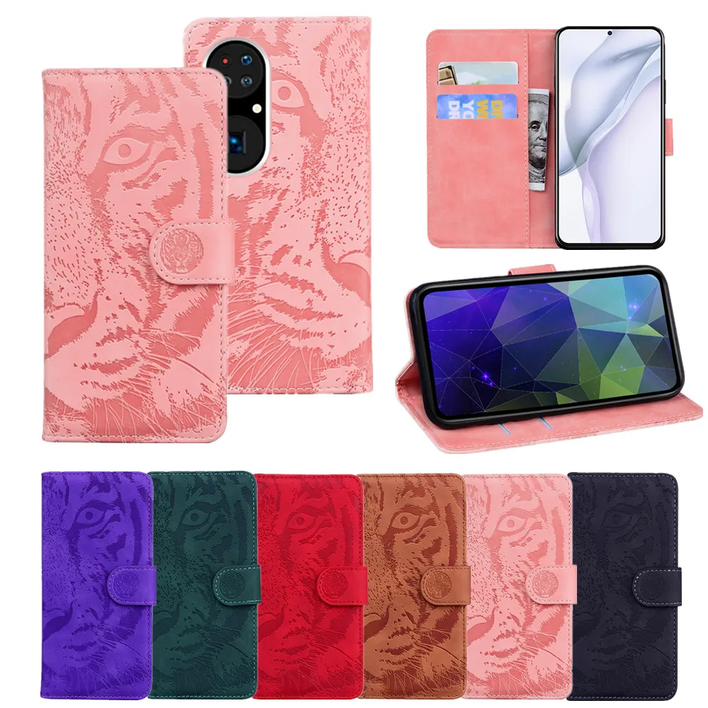 

P Smart 2021 Flip Leather Case for Huawei P50 P40 Pro P Smart S Z Y7A Y8P Y6P Y5P Fundas Honor 20 Lite 20i 10i Card Slot Coque