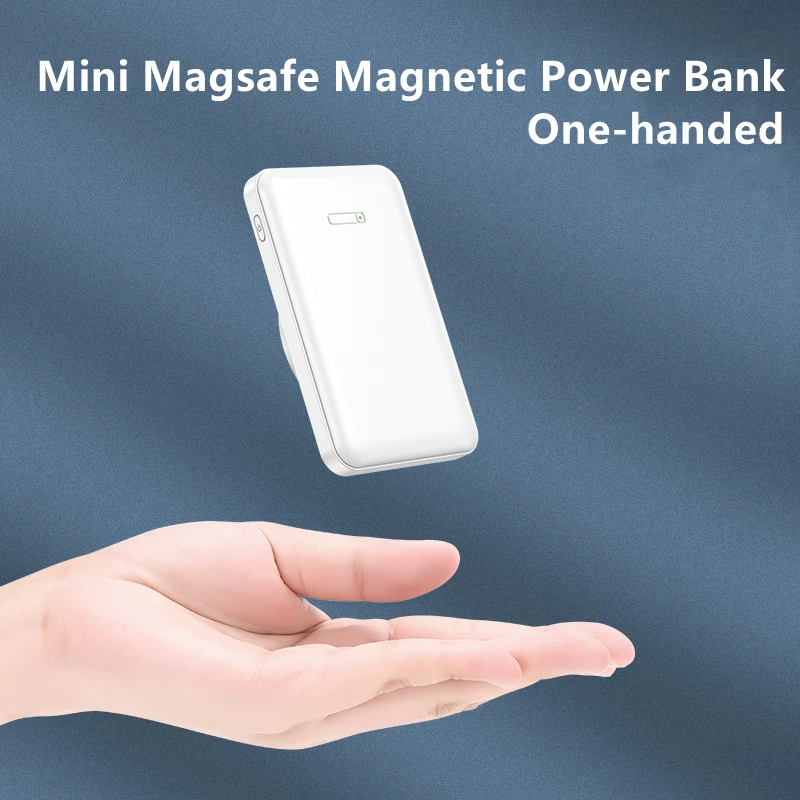 hot magnetic power bank fast charging external battery for iphone 13 12 mini pro max xiaomi huawei 15w wireless charger 10000mah free global shipping