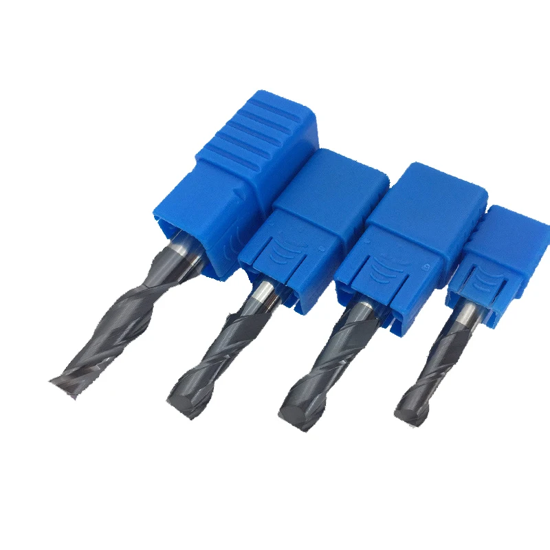 KUAISHANG 2 канавки твердосплавная плоская Концевая фреза HRC45 Вольфрамовая сталь CNC 10