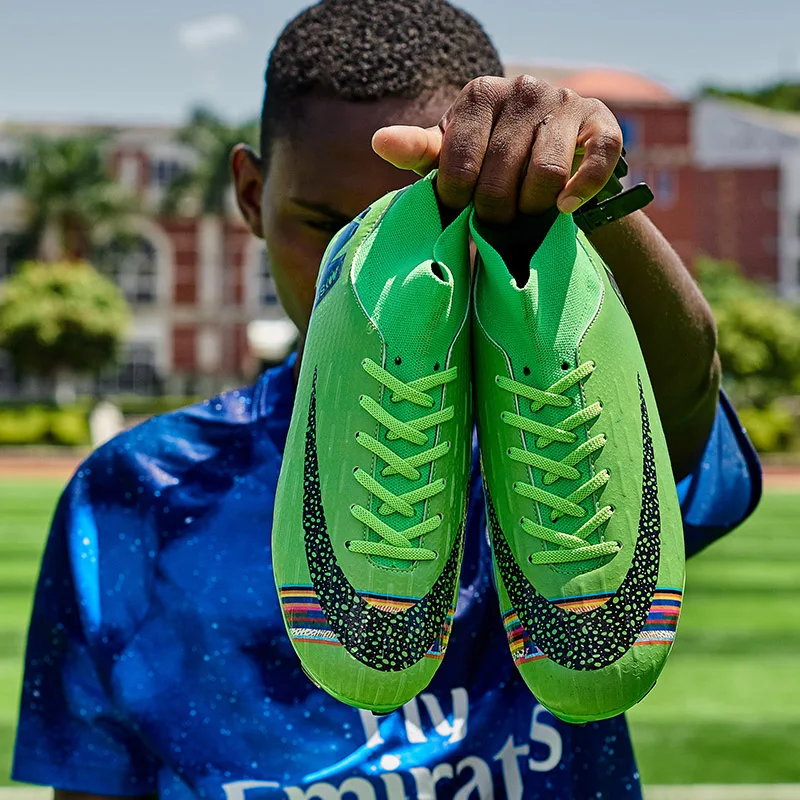 Новые цветные мужские футбольные бутсы Superfly 7 Elite SE FG CR7 Ronaldo ACC носок Tacos de futbol |