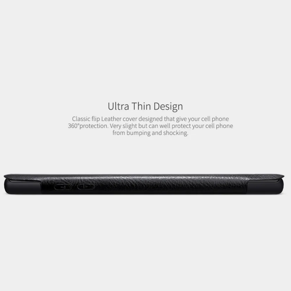 Флип-чехол для samsung Note 10 S8 S9 S10 Plus S10e Note 8 9 A8 Plus NILLKIN Qin кожаный чехол-накладка для samsung Galaxy Note 10