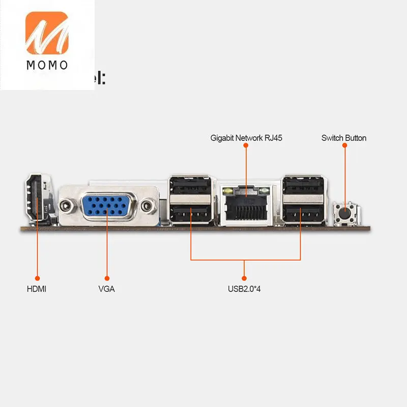 

Fast Delivery Riserless ETH 8 GPU powered by HM77 Chipset DDR3 mining motherboard