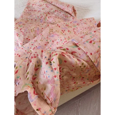 Платье миди женское ТРАПЕЦИЕВИДНОЕ с высокой талией и коротким рукавом|Женские