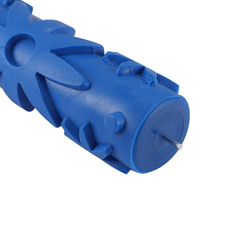 

7Inch 3D Rubber Wall Decorative Painting Roller, Patterned Roller Wall Decoration Tools Without Handle Grip, Rose Roller