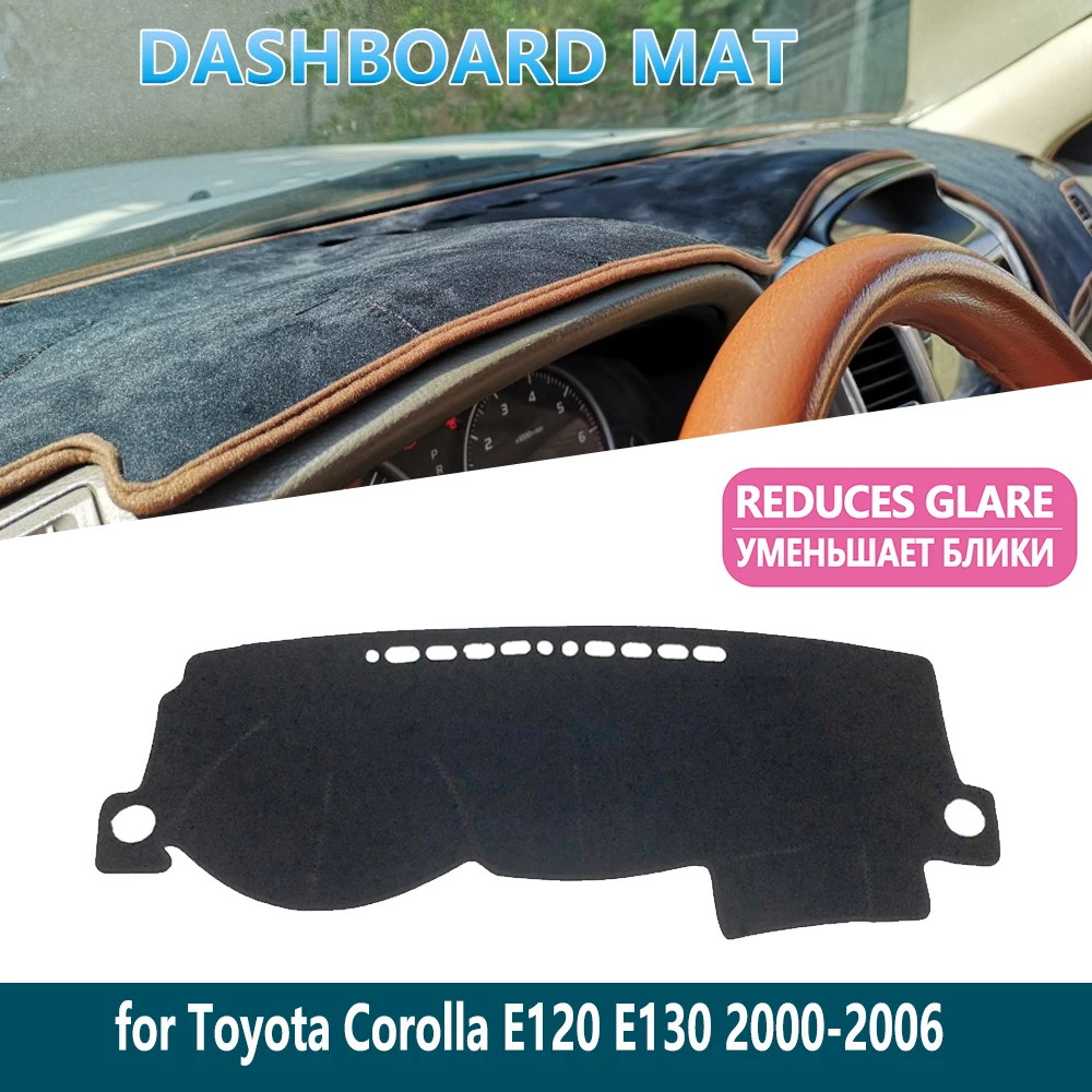 Коврик для приборной панели Toyota Corolla E120 E130 2000 2004 2005 2006 чехол Солнцезащитный коврик