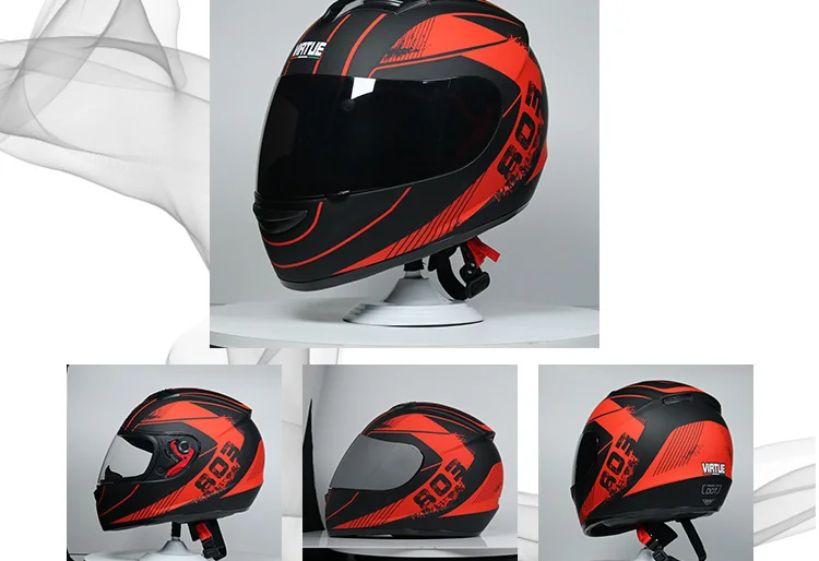 Полнолицевой шлем moto rcycle шлемы Racing dot capacete de moto ciclista para moto cross cask casco s m l xl матовый черный