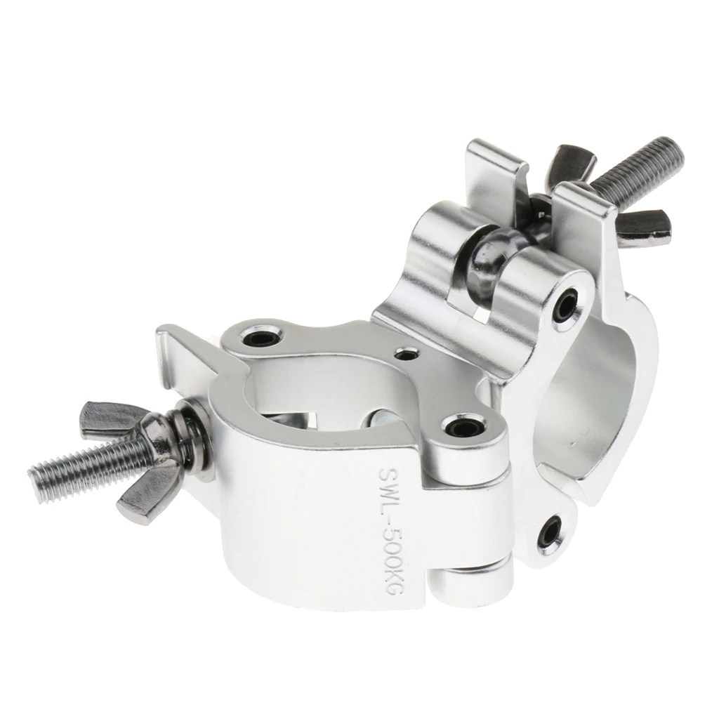 Практичный алюминиевый сценический двойной вертлюжный зажим вращение на 360