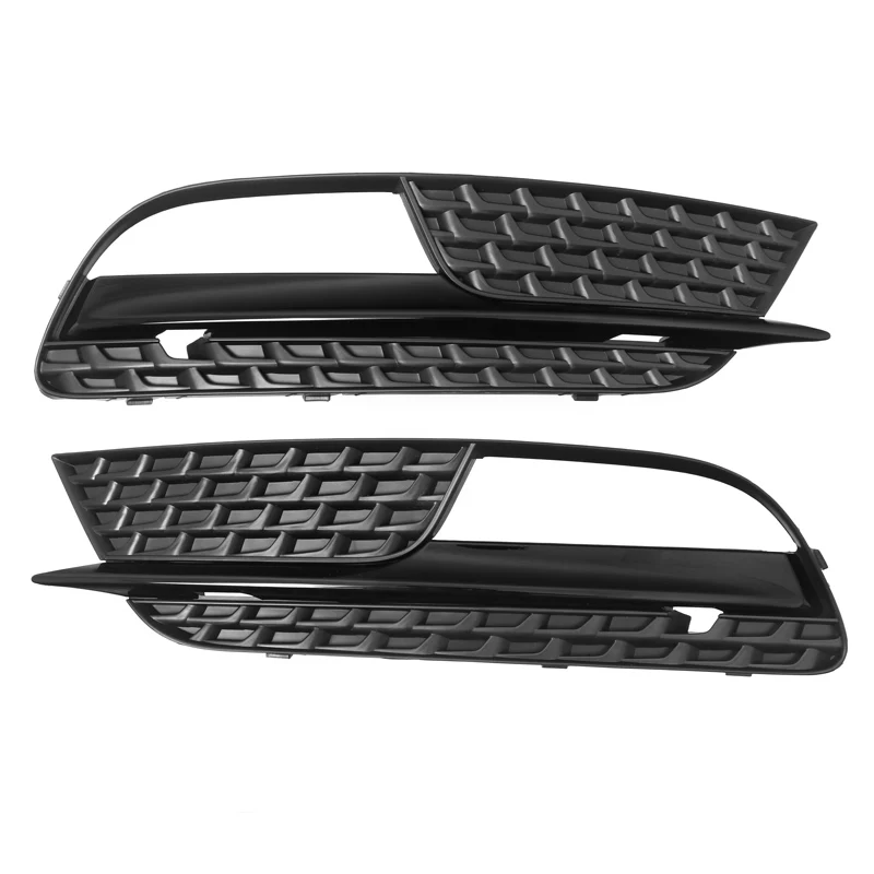

MagicKit 2x For AUDI A5 Quattro 2012-2016 Front Fog Light Grille Lower Bumper Grills Pane