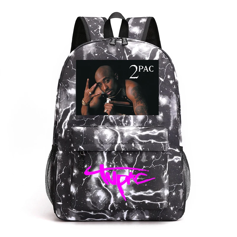 

Рюкзак с принтом 2pac, дорожный рюкзак, школьный рюкзак для учеников