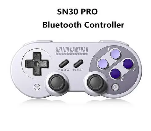 8bitdo SF30 Pro геймпад Для nintendo переключатель оконные рамы MacOS Android пульт дистанционного управления Джойстик вибрации Беспроводной с контроллером и поддержкой Bluetooth - Цвет: SN30 Pro