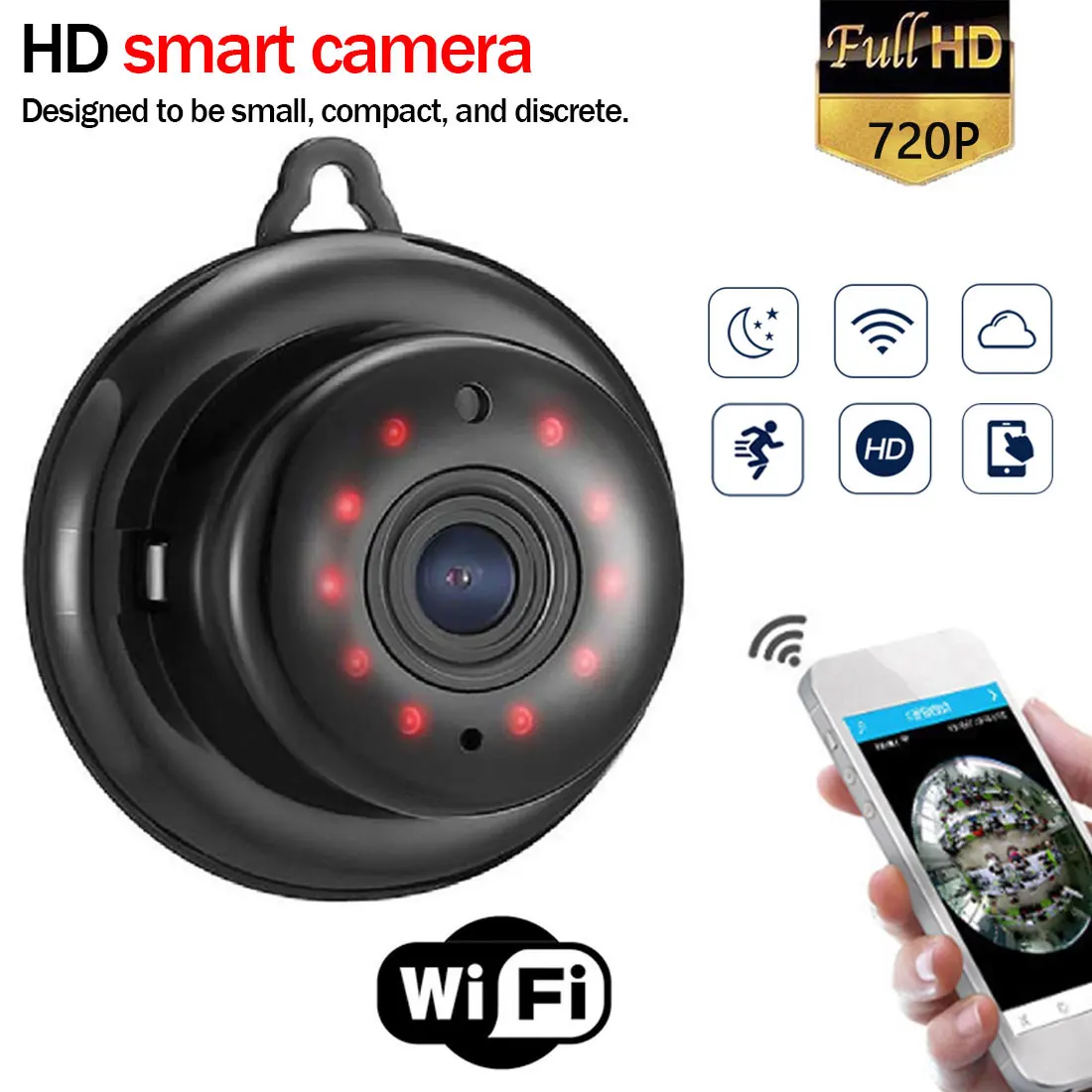 360Eyes 720p HD беспроводная wifi ip-камера домашняя камера система безопасности с TFcard инфракрасным слотом ночного видения аудио приложение